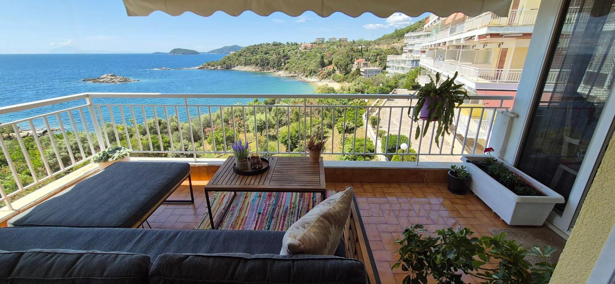 Beach Apartment Palaiontsiflikion Exterior foto